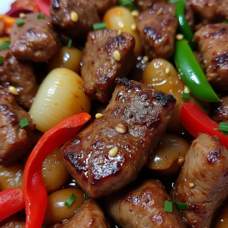 Stir-Fry Beef with Bell Peppers Recipe